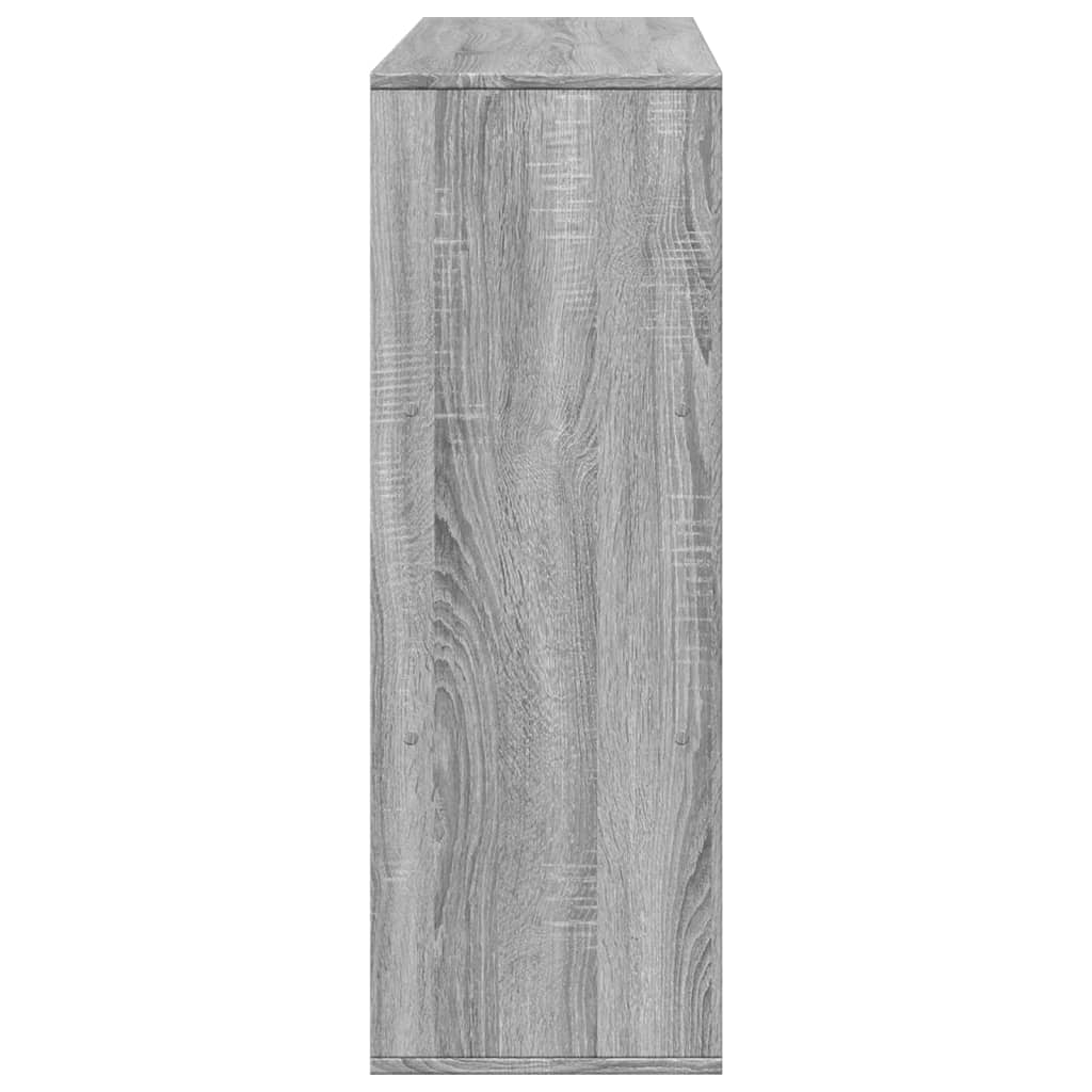 Kamerscherm 100x33x94,5 cm bewerkt hout grijs sonoma eikenkleur is nu te koop bij PeponiXL, paradijselijk wonen!