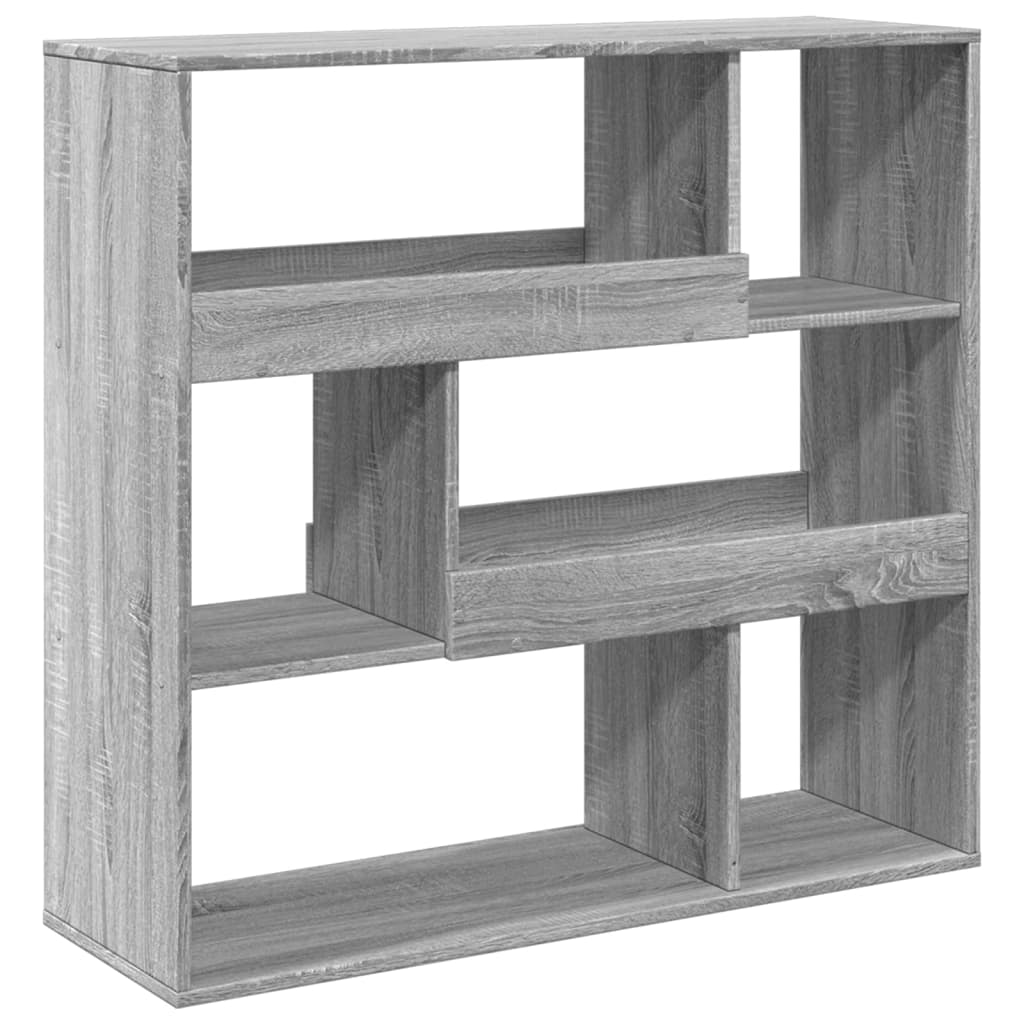 Kamerscherm 100x33x94,5 cm bewerkt hout grijs sonoma eikenkleur is nu te koop bij PeponiXL, paradijselijk wonen!