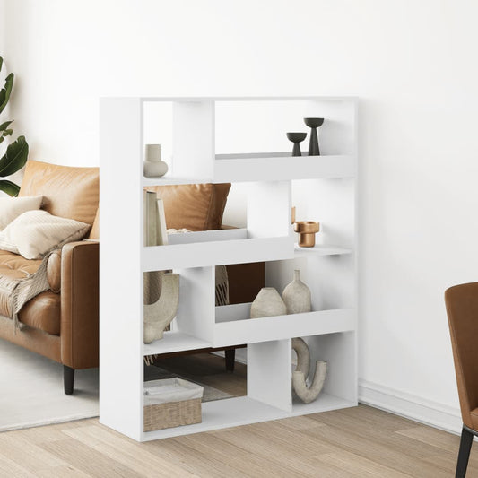 Kamerscherm 100x33x125,5 cm bewerkt hout wit is nu te koop bij PeponiXL, paradijselijk wonen!
