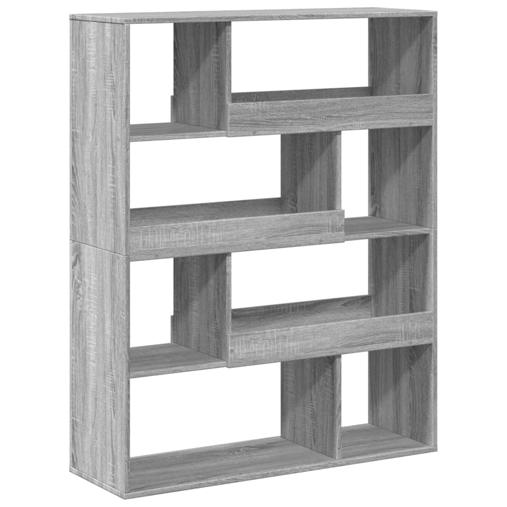 kamerscherm 100x33x125,5 cm bewerkt hout grijs sonoma eiken is nu te koop bij PeponiXL, paradijselijk wonen!
