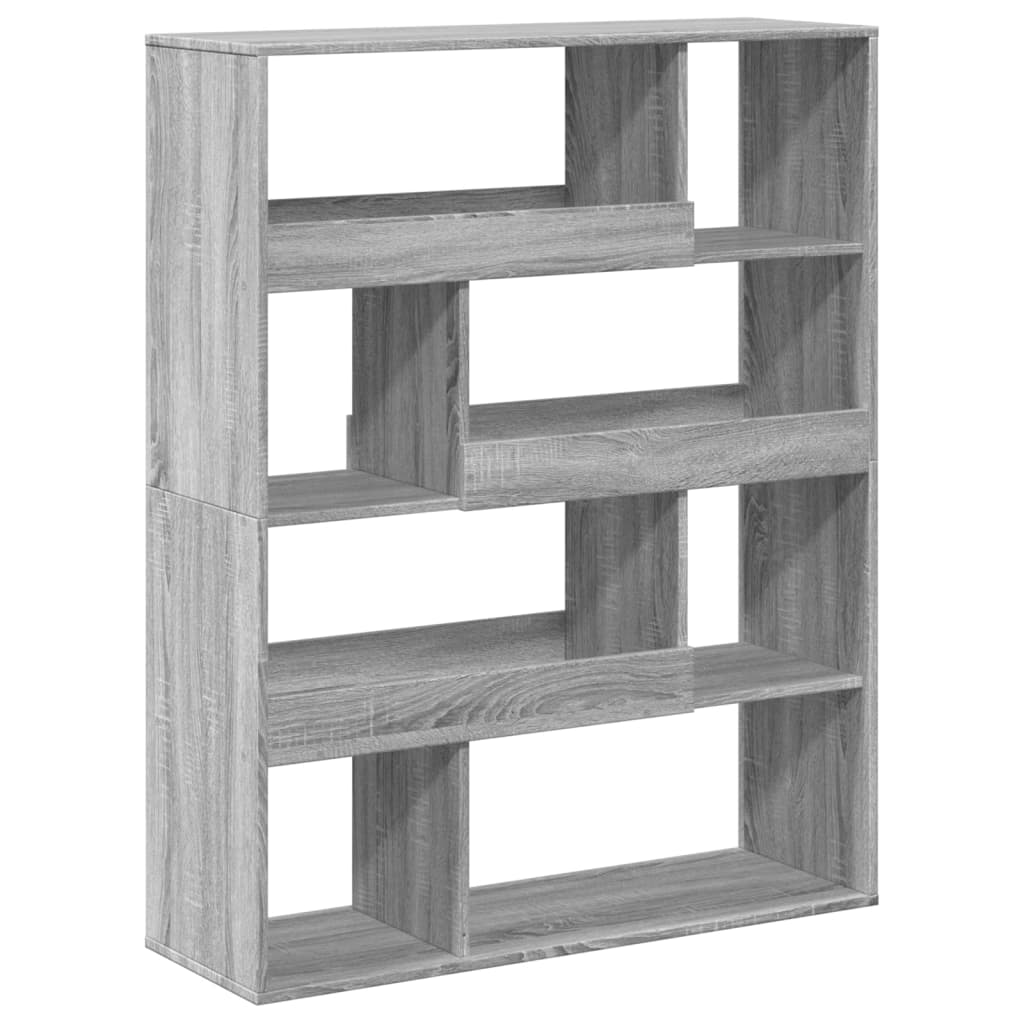 kamerscherm 100x33x125,5 cm bewerkt hout grijs sonoma eiken is nu te koop bij PeponiXL, paradijselijk wonen!