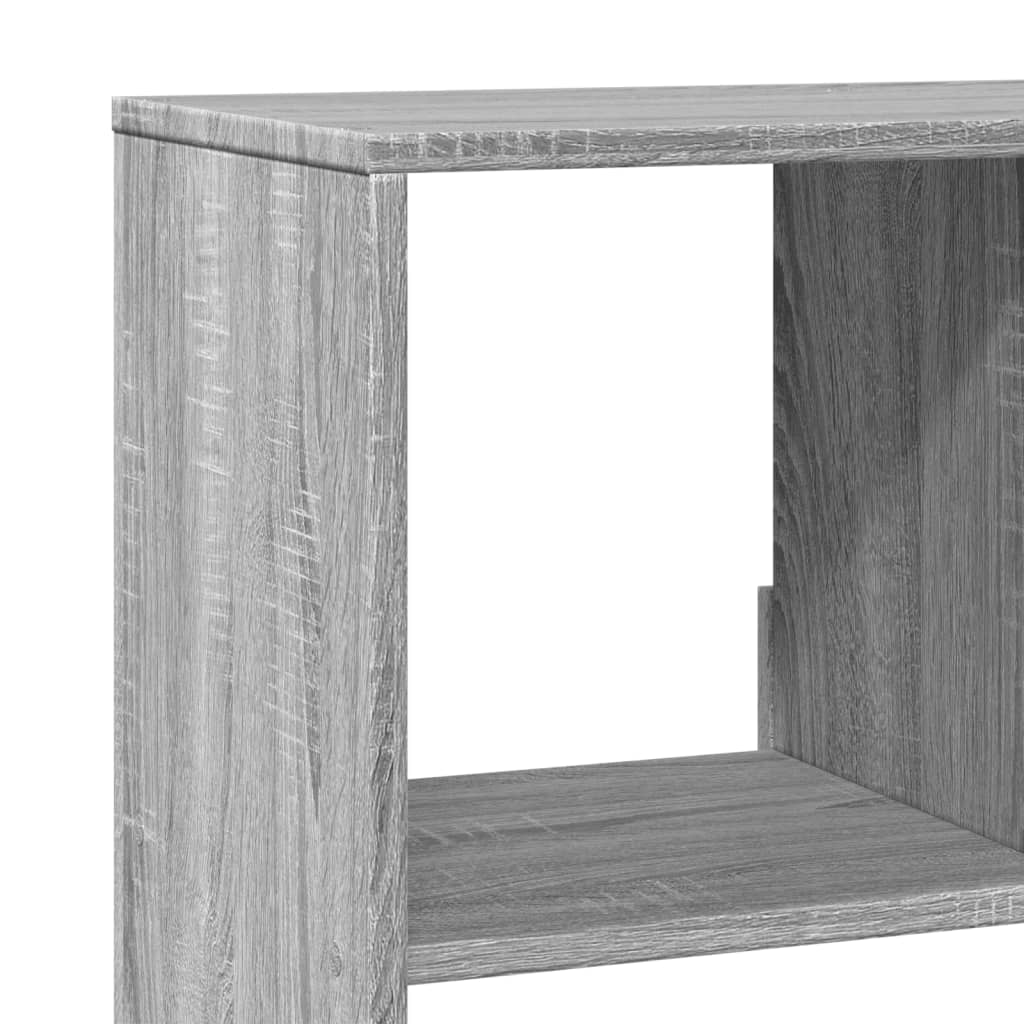 kamerscherm 100x33x125,5 cm bewerkt hout grijs sonoma eiken is nu te koop bij PeponiXL, paradijselijk wonen!