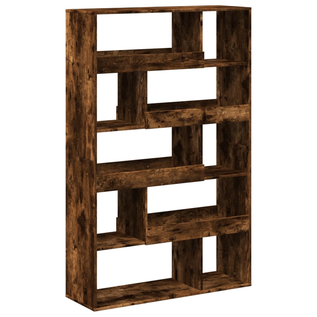 kamerscherm 100x33x156,5 cm bewerkt hout gerookt eikenkleurig is nu te koop bij PeponiXL, paradijselijk wonen!