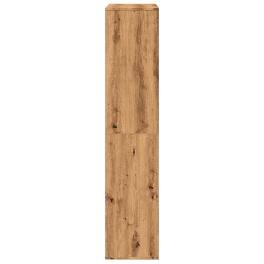 Kamerscherm 100x33x156,5 cm bewerkt hout artisanaal eikenkleur is nu te koop bij PeponiXL, paradijselijk wonen!