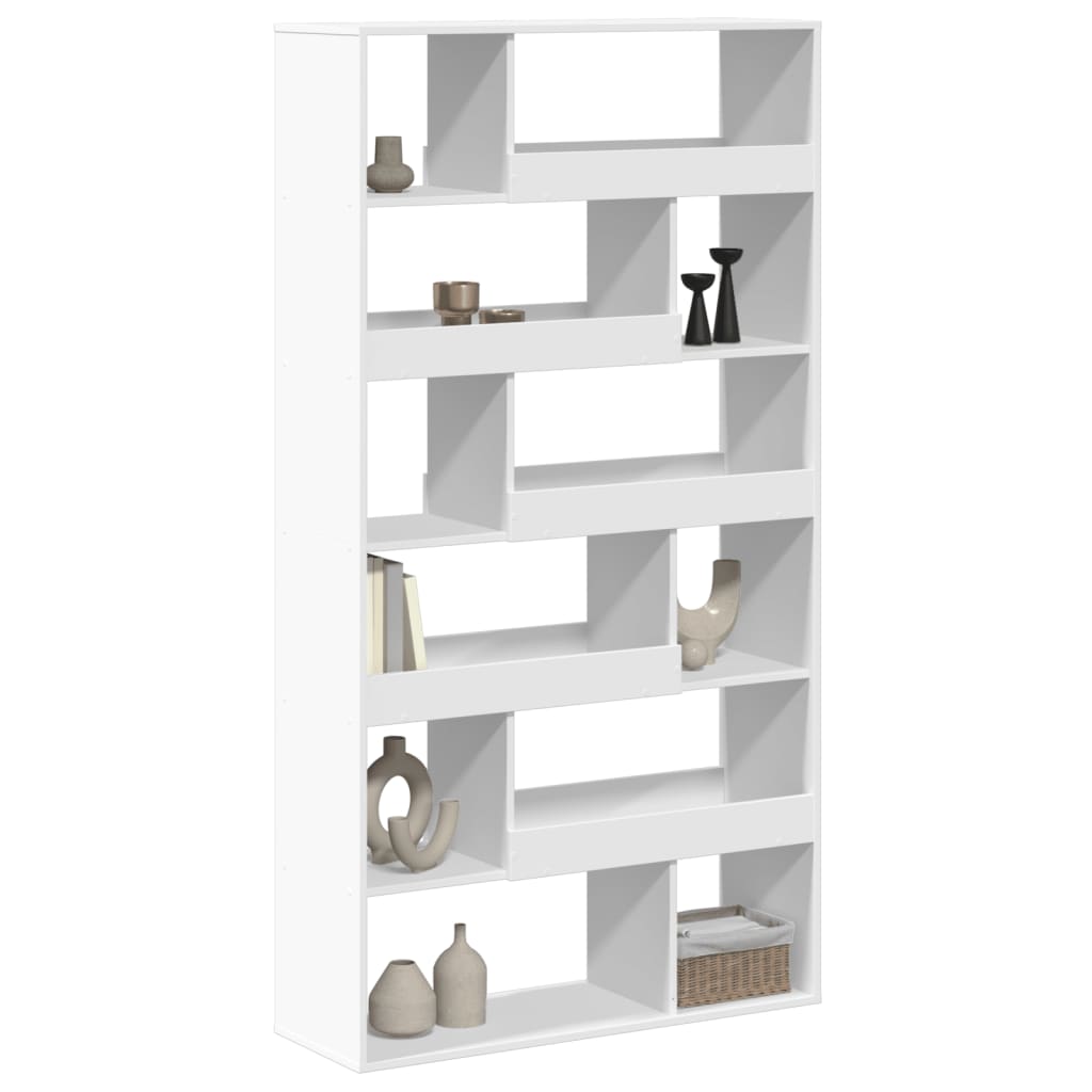 Kamerscherm 100x33x187,5 cm bewerkt hout wit is nu te koop bij PeponiXL, paradijselijk wonen!