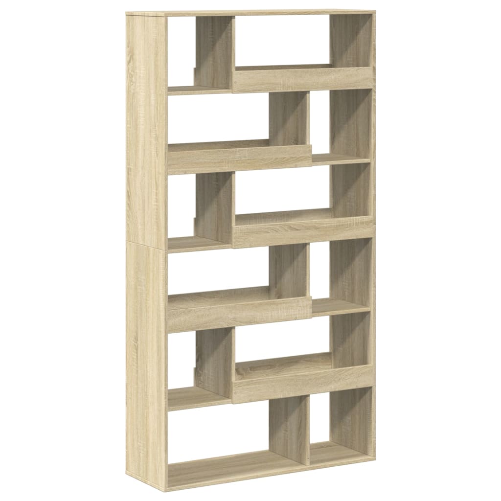 Kamerscherm 100x33x187,5 cm bewerkt hout sonoma eikenkleurig is nu te koop bij PeponiXL, paradijselijk wonen!