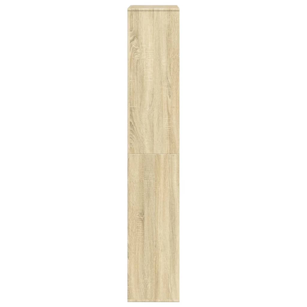 Kamerscherm 100x33x187,5 cm bewerkt hout sonoma eikenkleurig is nu te koop bij PeponiXL, paradijselijk wonen!