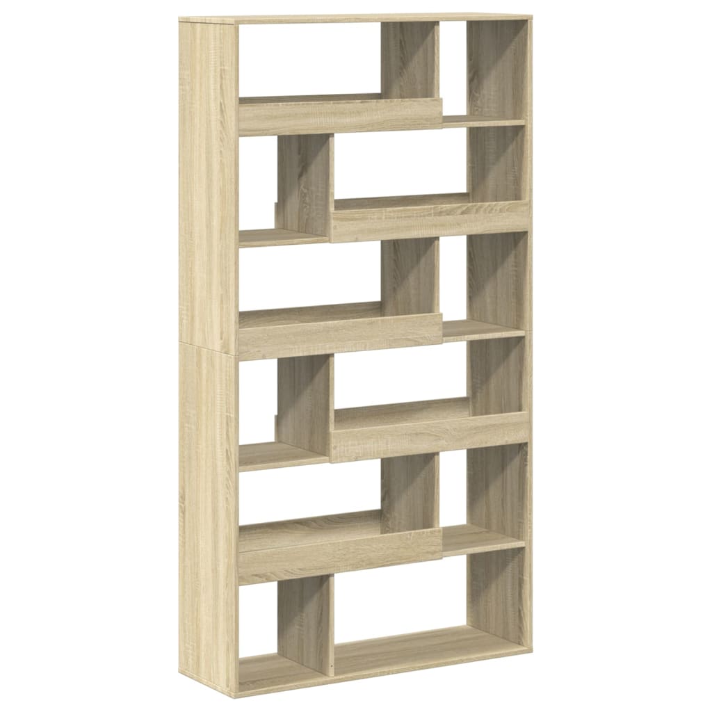 Kamerscherm 100x33x187,5 cm bewerkt hout sonoma eikenkleurig is nu te koop bij PeponiXL, paradijselijk wonen!