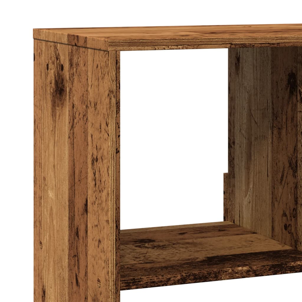 Kamerscherm 100x33x187,5 cm bewerkt hout oud houtkleurig is nu te koop bij PeponiXL, paradijselijk wonen!