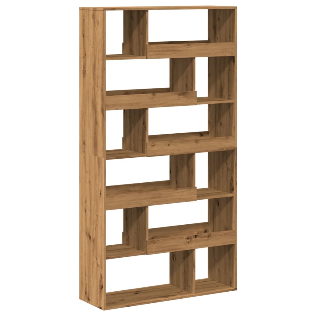 Kamerscherm 100x33x187,5 cm bewerkt hout artisanaal eikenkleur is nu te koop bij PeponiXL, paradijselijk wonen!
