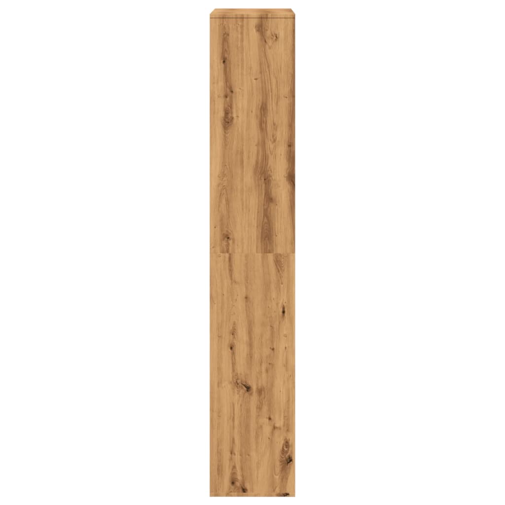 Kamerscherm 100x33x187,5 cm bewerkt hout artisanaal eikenkleur is nu te koop bij PeponiXL, paradijselijk wonen!