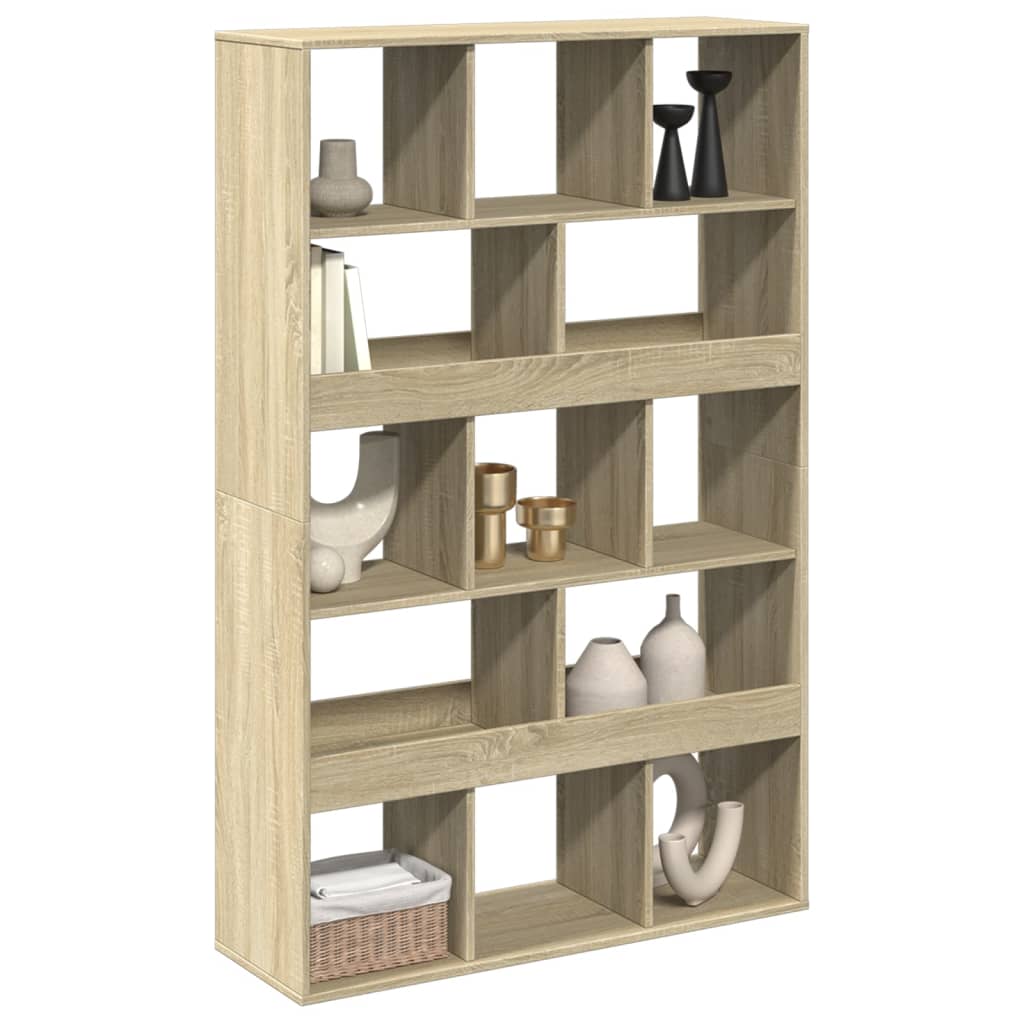 kamerscherm 100x33x156,5 cm bewerkt hout sonoma eikenkleurig is nu te koop bij PeponiXL, paradijselijk wonen!