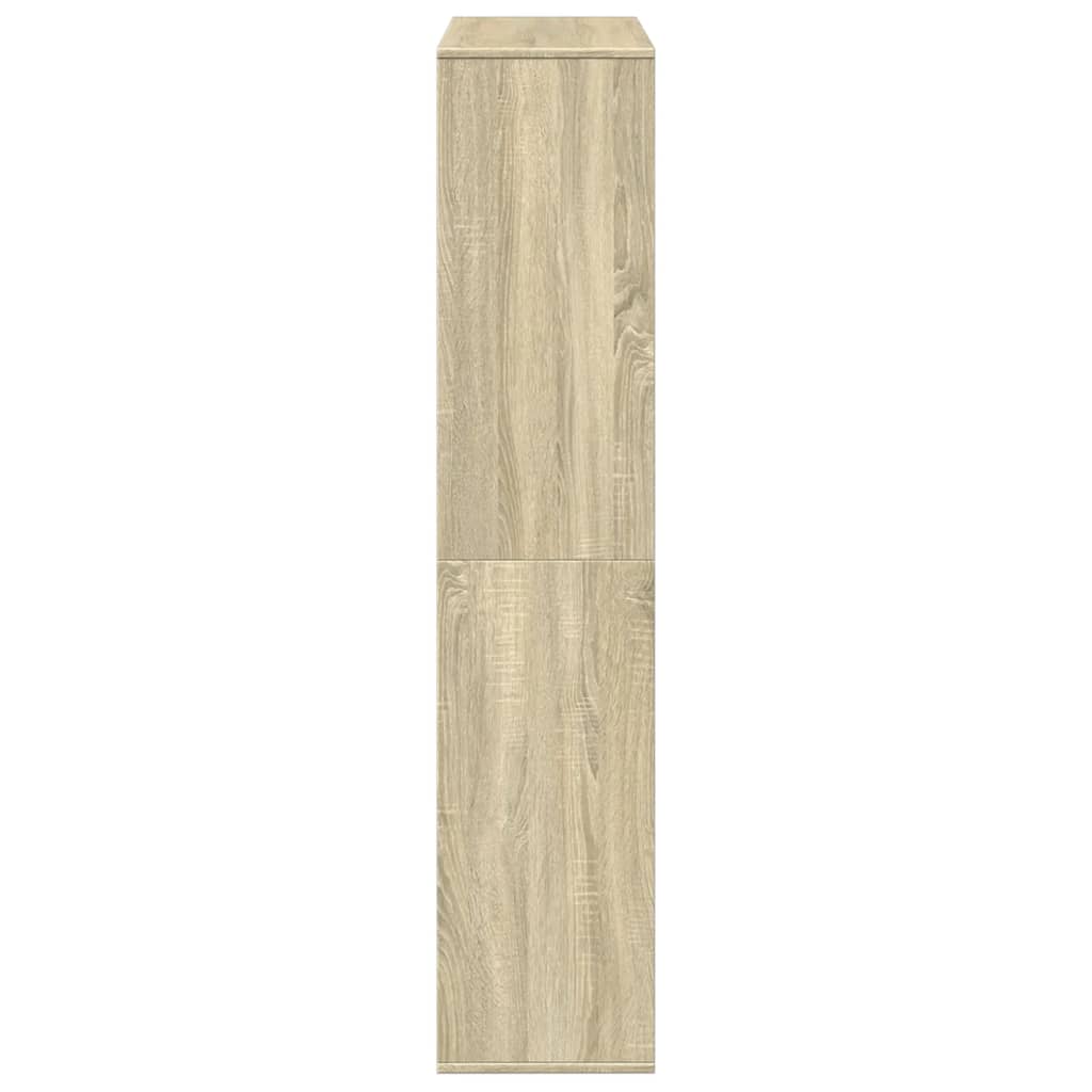 kamerscherm 100x33x156,5 cm bewerkt hout sonoma eikenkleurig is nu te koop bij PeponiXL, paradijselijk wonen!