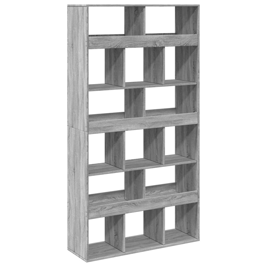 kamerscherm 100x33x187,5 cm bewerkt hout grijs sonoma eiken is nu te koop bij PeponiXL, paradijselijk wonen!