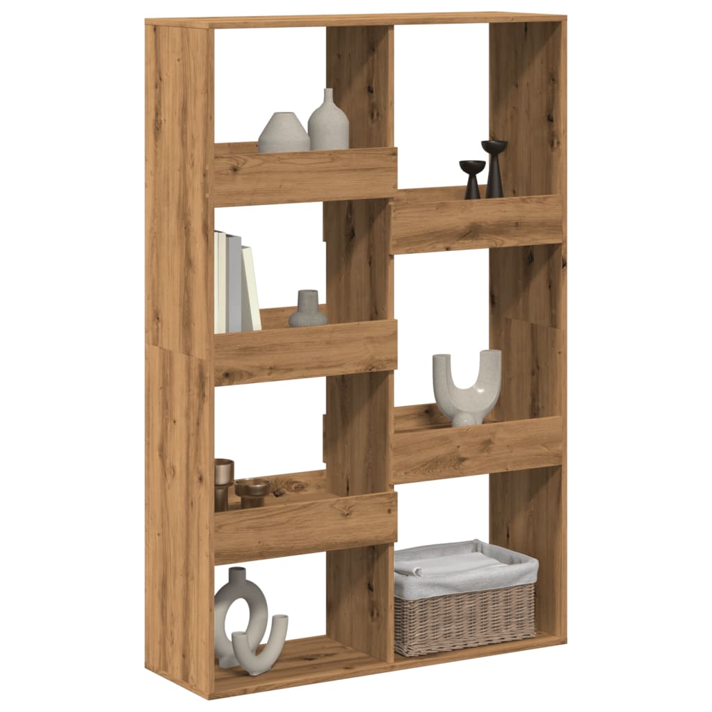 Kamerscherm 100x33x155,5 cm bewerkt hout artisanaal eikenkleur is nu te koop bij PeponiXL, paradijselijk wonen!