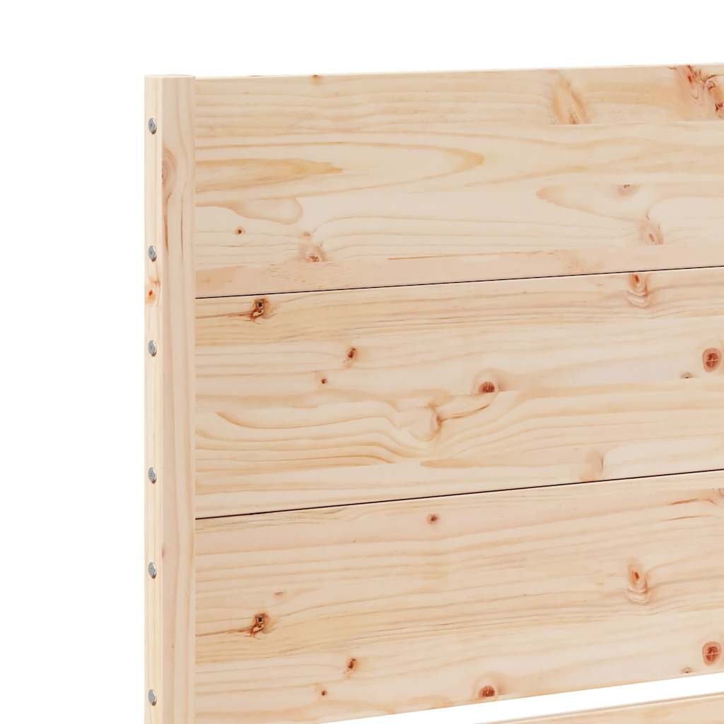 Bedframe extra lang zonder matras massief hout 90x220 cm is nu te koop bij PeponiXL, paradijselijk wonen!