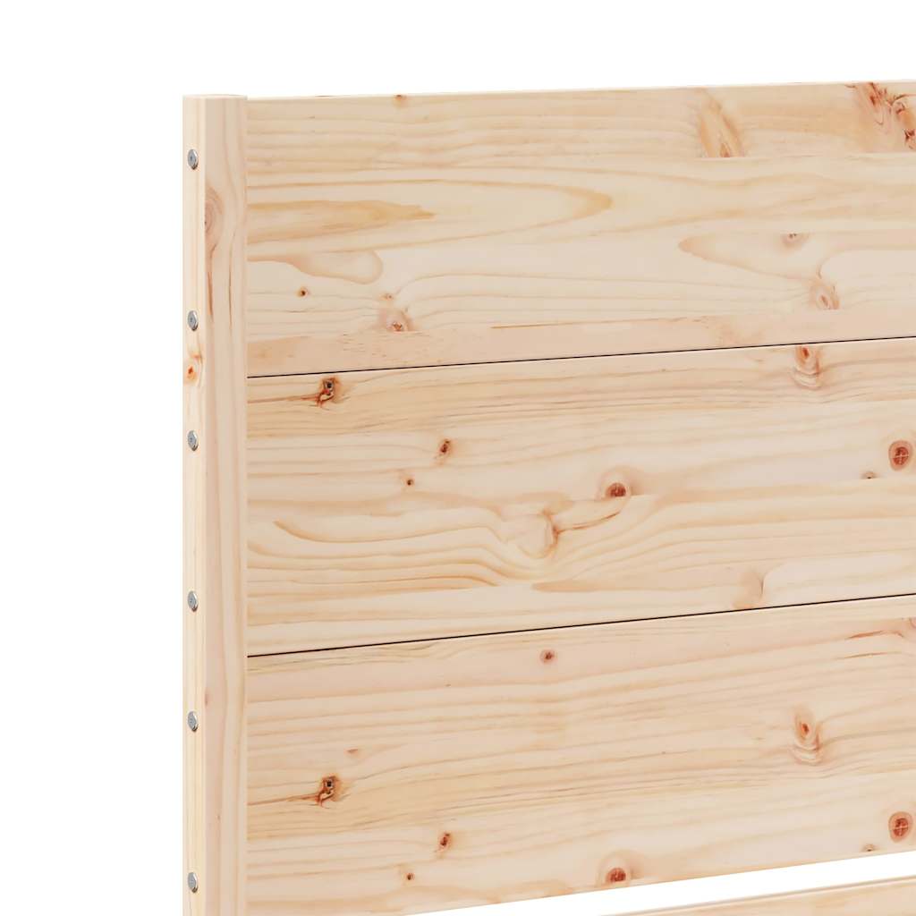 Bedframe extra lang zonder matras massief hout 200x220 cm is nu te koop bij PeponiXL, paradijselijk wonen!