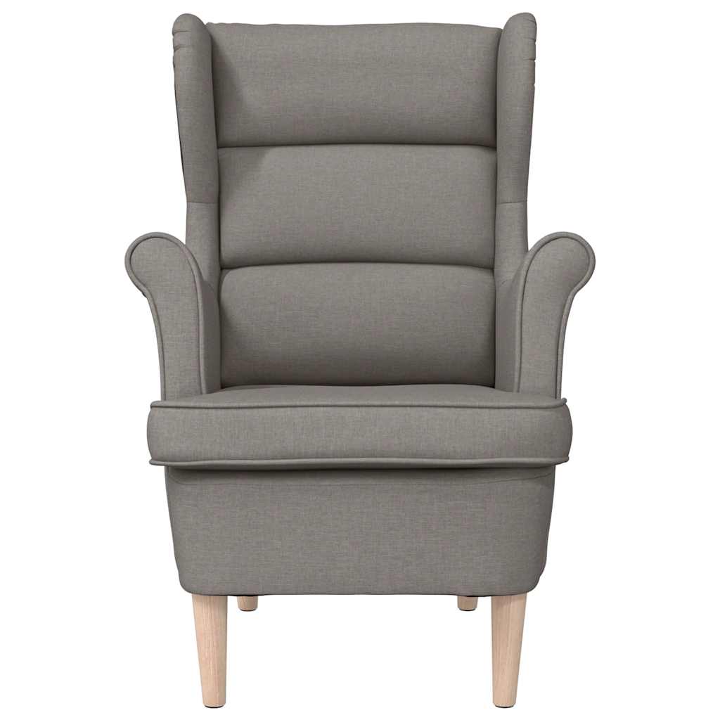 Fauteuil 74x84x100 cm stof taupe is nu te koop bij PeponiXL, paradijselijk wonen!