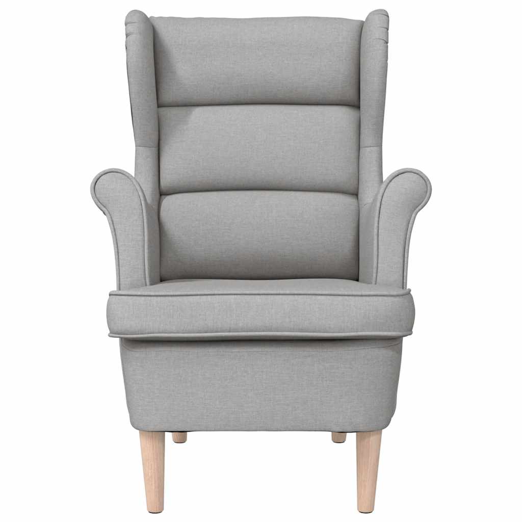 Fauteuil 74x84x100 cm stof wolkengrijs is nu te koop bij PeponiXL, paradijselijk wonen!