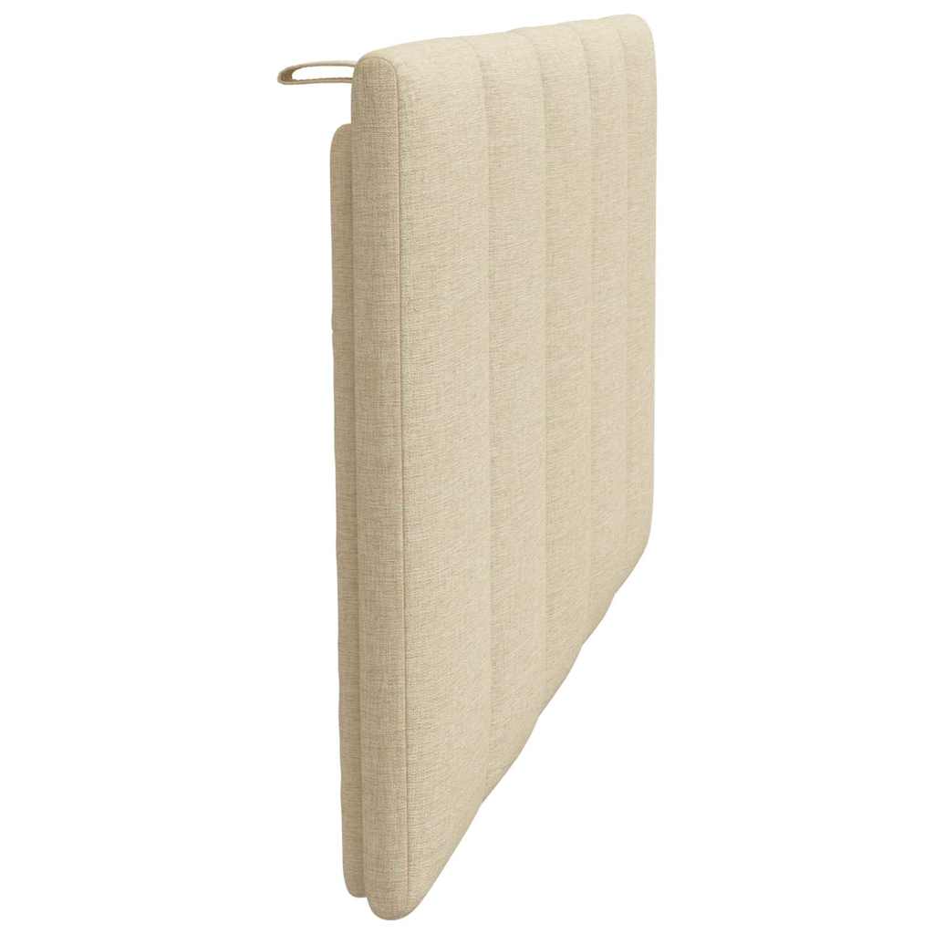 Hoofdbordkussen "Hanko" 80 cm stof crèmekleurig is nu te koop bij PeponiXL, paradijselijk wonen!