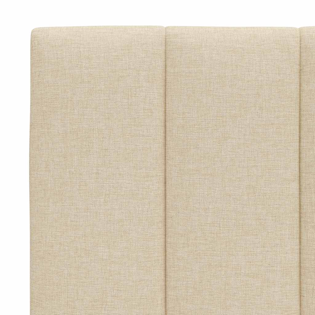 Hoofdbordkussen "Hanko" 80 cm stof crèmekleurig is nu te koop bij PeponiXL, paradijselijk wonen!