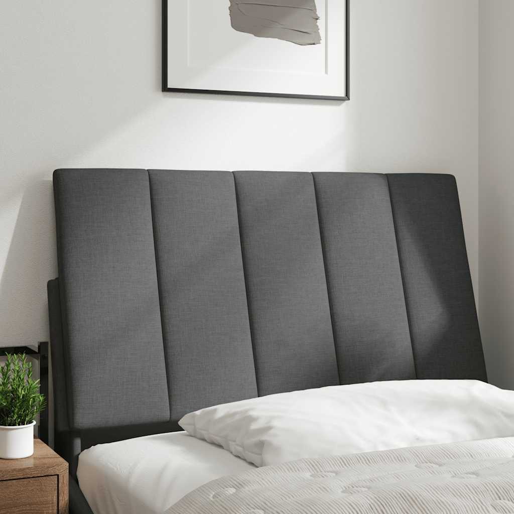 Hoofdbordkussen "Hanko" 90 cm stof donkergrijs is nu te koop bij PeponiXL, paradijselijk wonen!