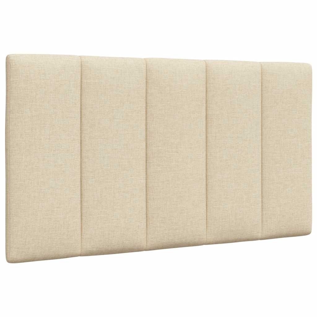 Hoofdbordkussen "Hanko" 90 cm stof crèmekleurig is nu te koop bij PeponiXL, paradijselijk wonen!
