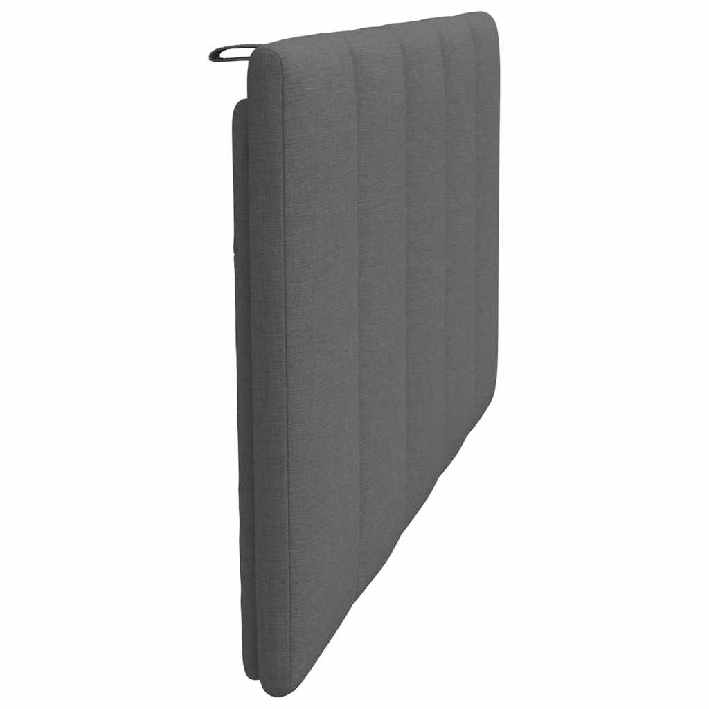 Hoofdbordkussen "Hanko" 100 cm stof donkergrijs is nu te koop bij PeponiXL, paradijselijk wonen!