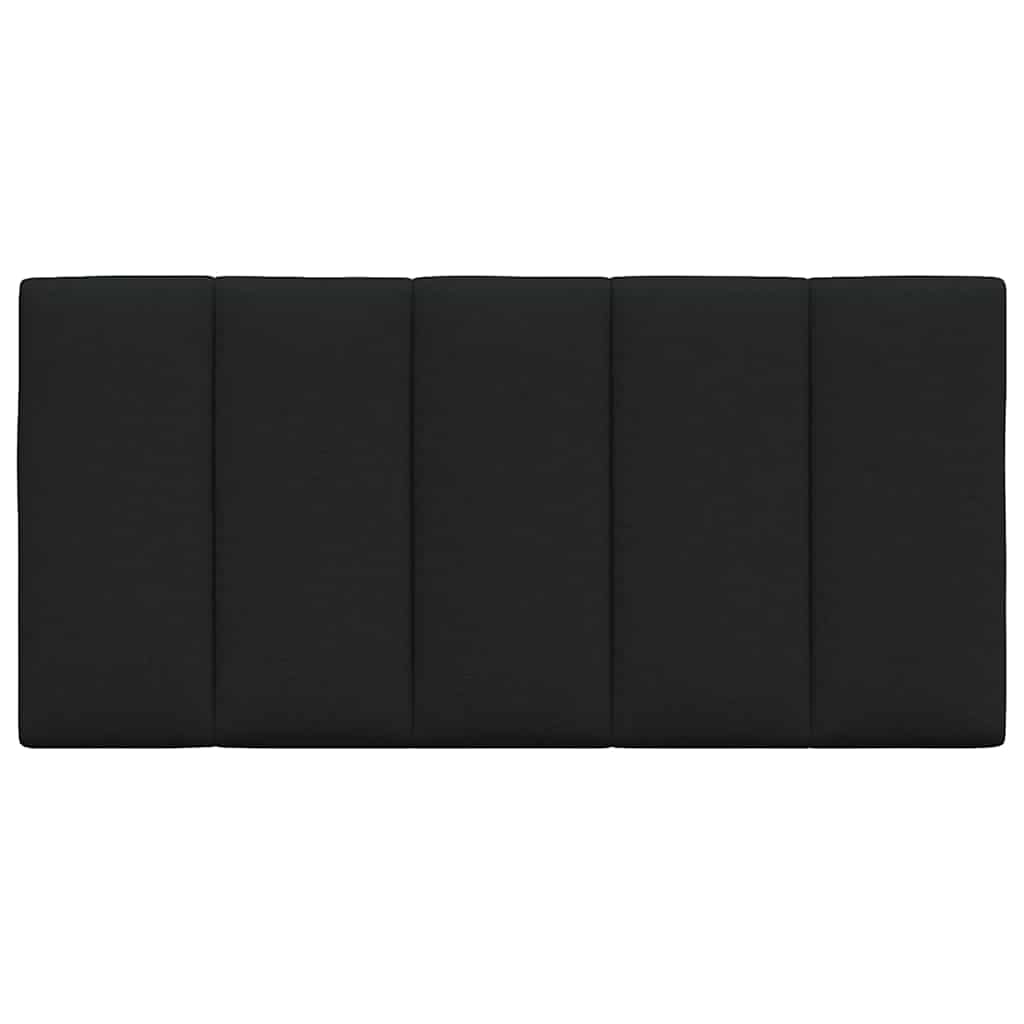 Hoofdbordkussen "Hanko" 100 cm stof zwart is nu te koop bij PeponiXL, paradijselijk wonen!