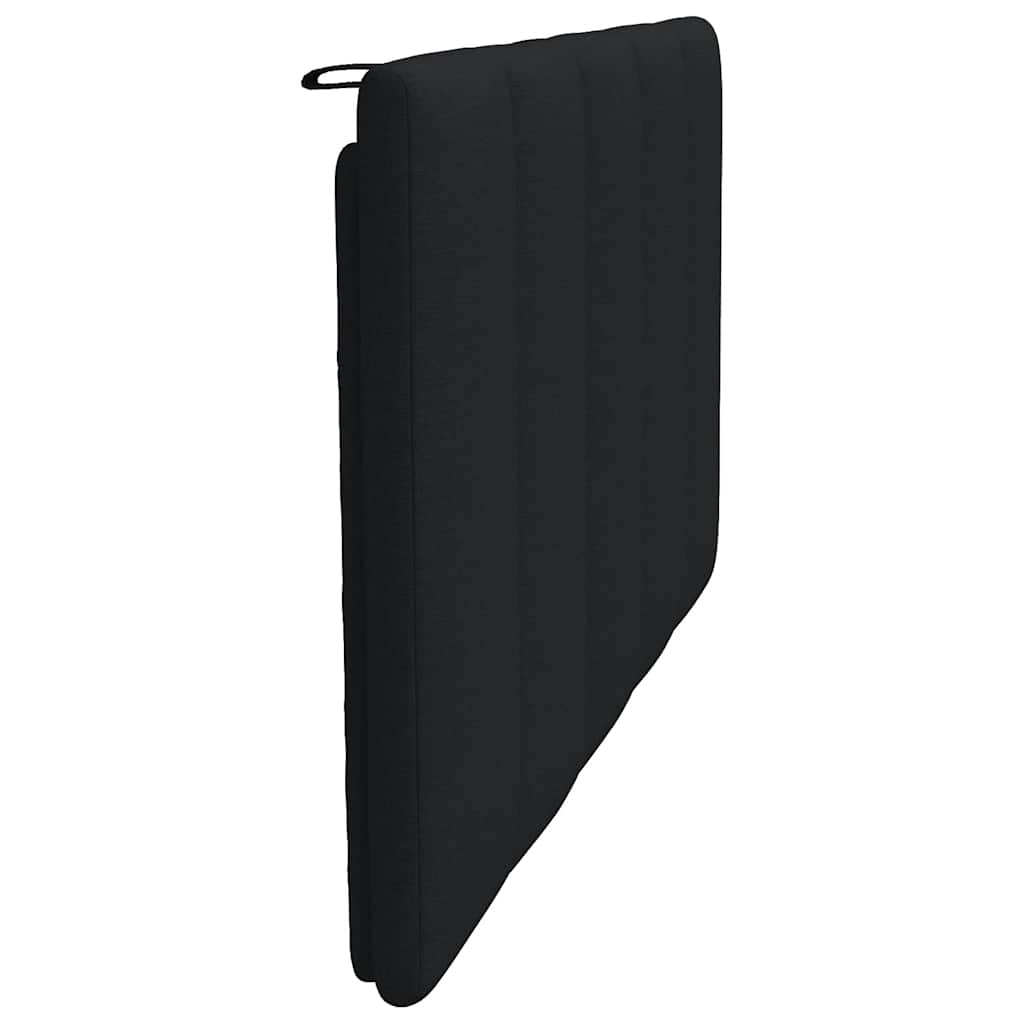 Hoofdbordkussen "Hanko" 100 cm stof zwart is nu te koop bij PeponiXL, paradijselijk wonen!