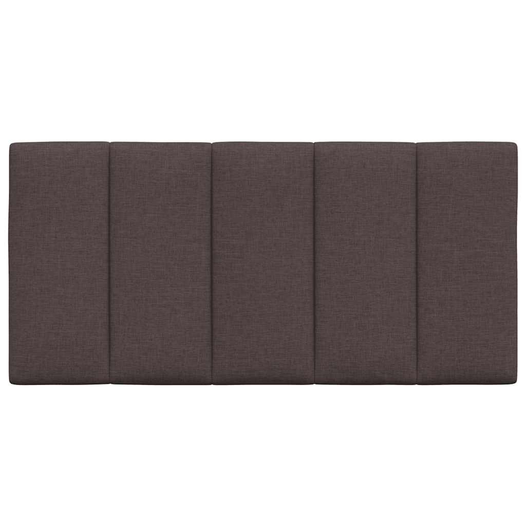 Hoofdbordkussen "Hanko" 100 cm stof donkerbruin is nu te koop bij PeponiXL, paradijselijk wonen!
