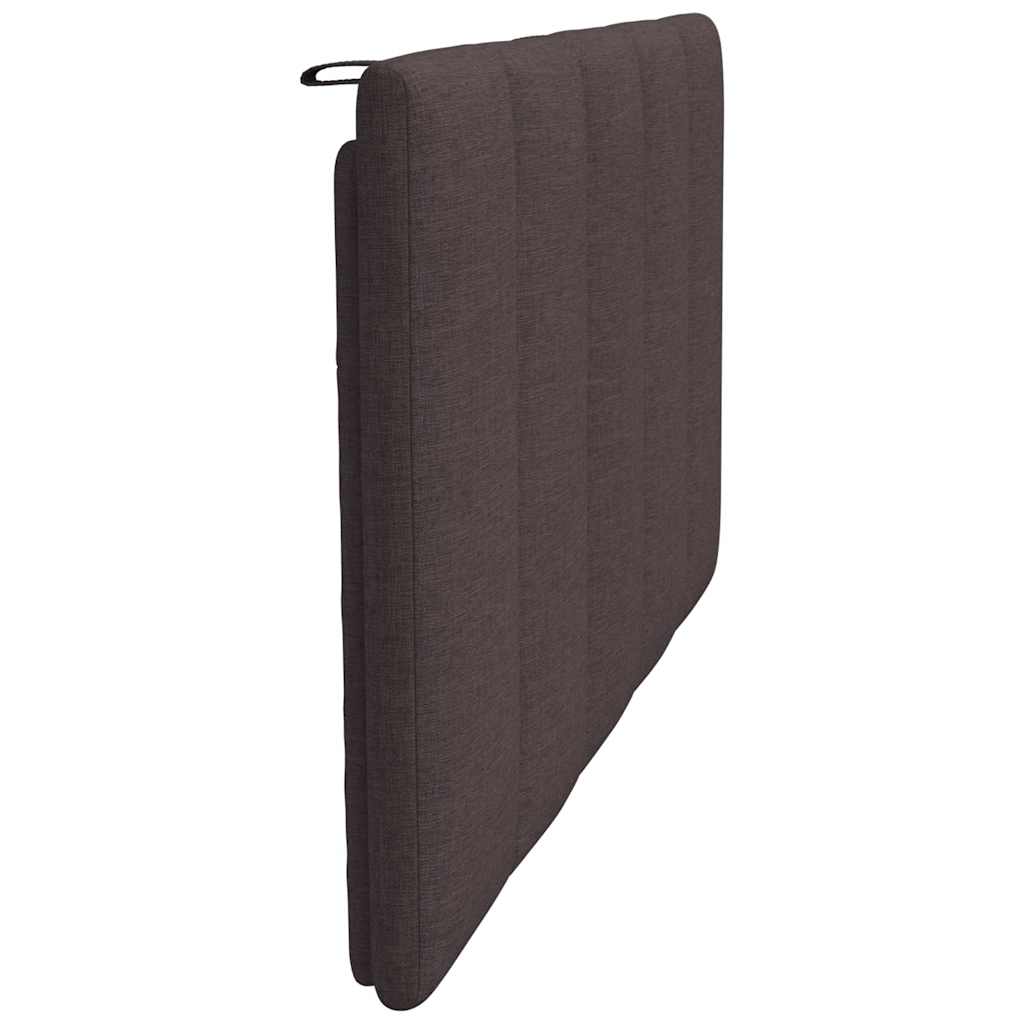 Hoofdbordkussen "Hanko" 100 cm stof donkerbruin is nu te koop bij PeponiXL, paradijselijk wonen!