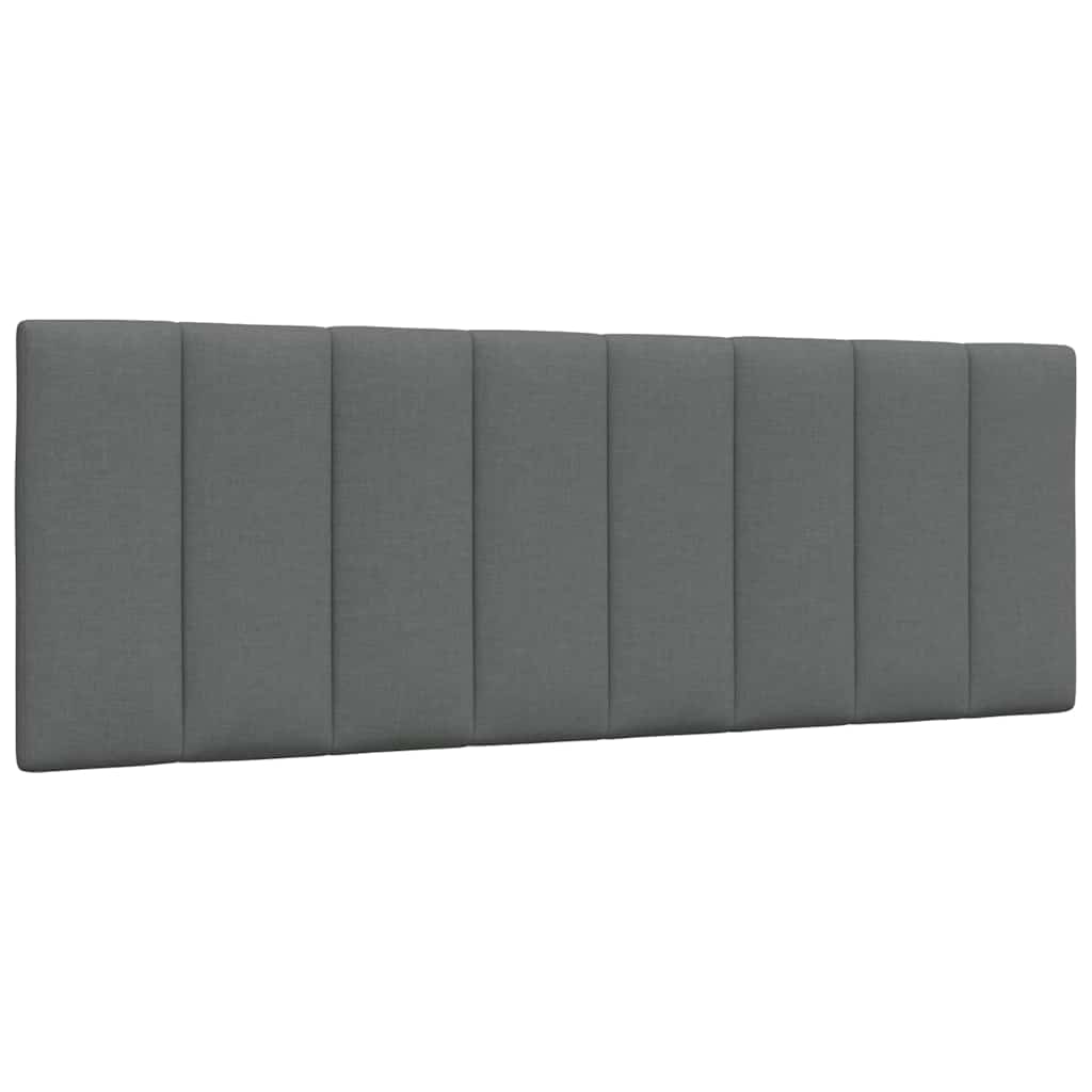 Hoofdbordkussen "Hanko" 120 cm stof grijs is nu te koop bij PeponiXL, paradijselijk wonen!