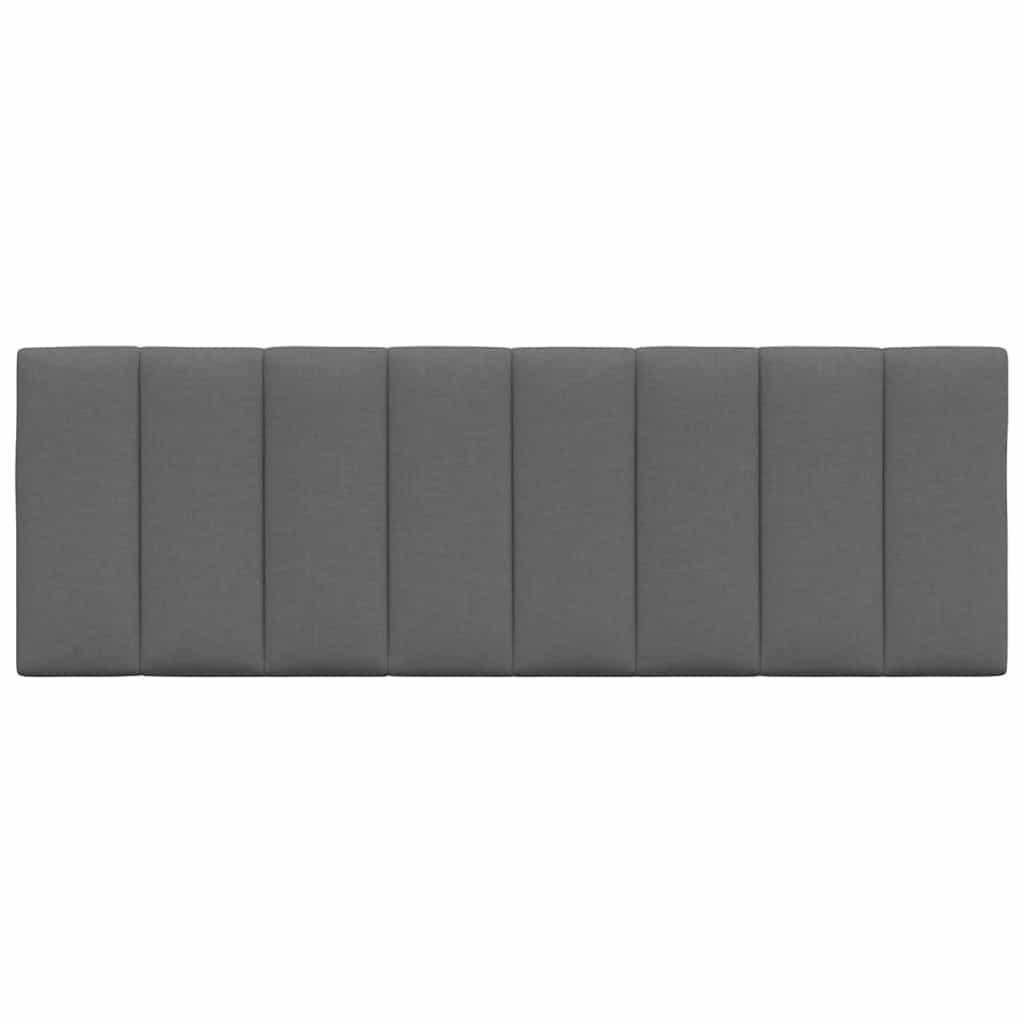 Hoofdbordkussen "Hanko" 120 cm stof grijs is nu te koop bij PeponiXL, paradijselijk wonen!
