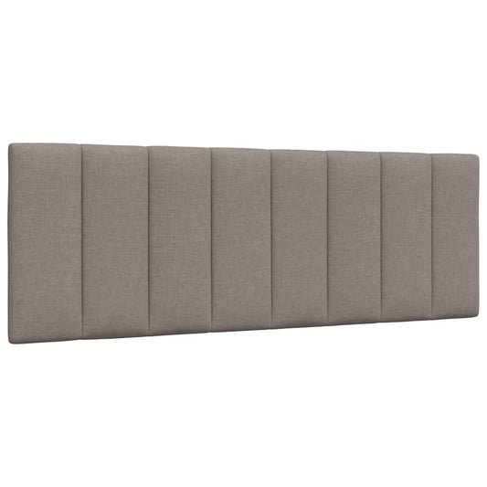 Hoofdbordkussen "Hanko" 140 cm stof taupe is nu te koop bij PeponiXL, paradijselijk wonen!