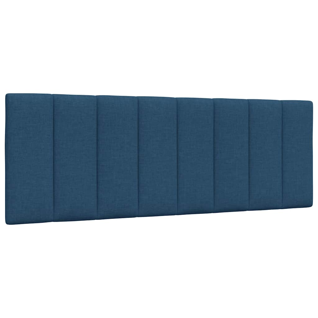 Hoofdbordkussen "Hanko" 140 cm stof blauw is nu te koop bij PeponiXL, paradijselijk wonen!