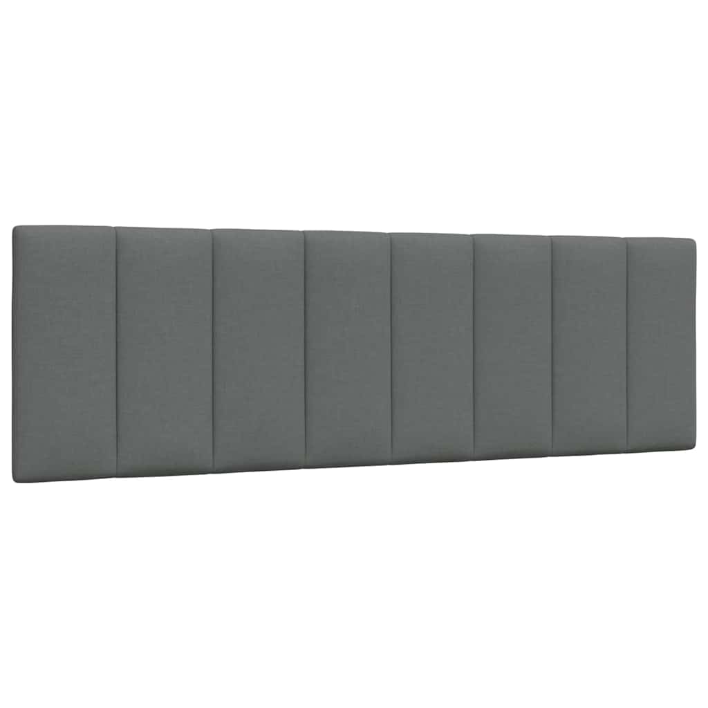 Hoofdbordkussen "Hanko" 160 cm stof donkergrijs is nu te koop bij PeponiXL, paradijselijk wonen!