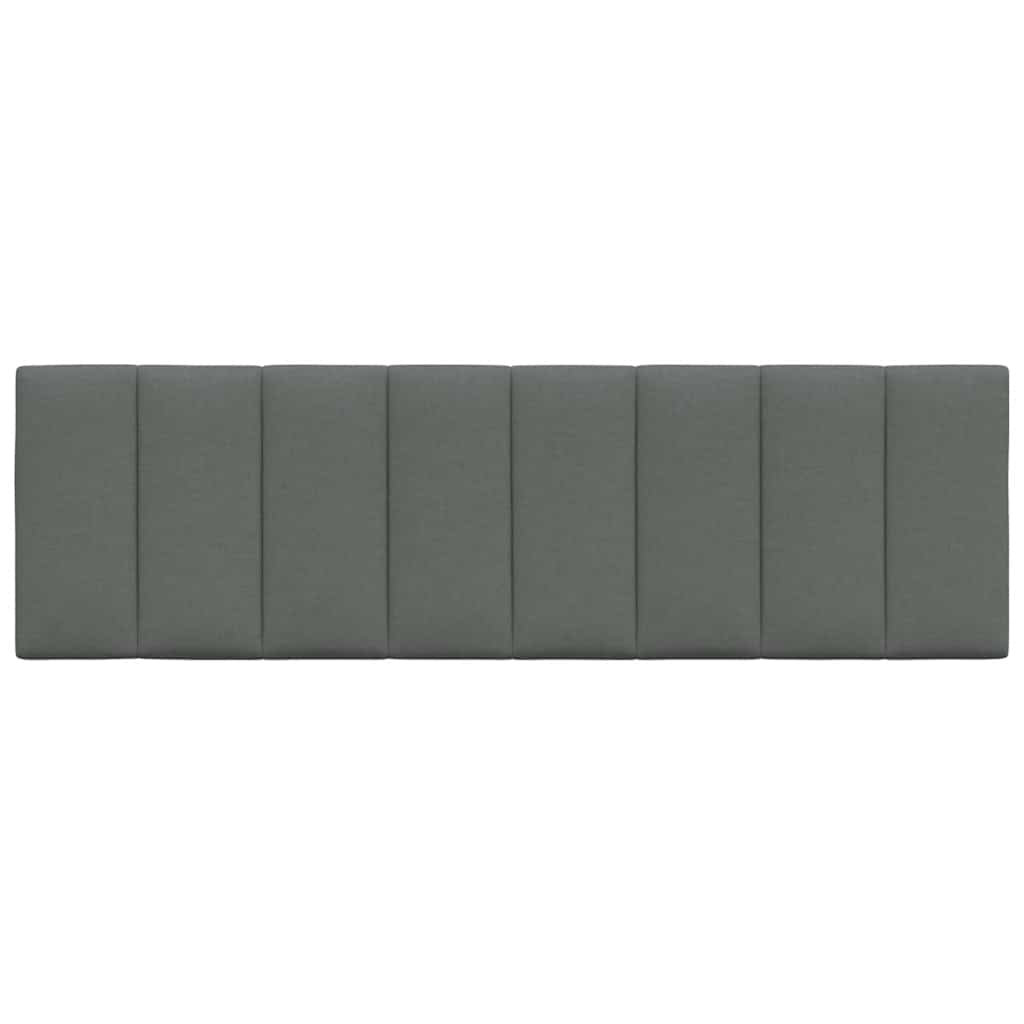 Hoofdbordkussen "Hanko" 160 cm stof donkergrijs is nu te koop bij PeponiXL, paradijselijk wonen!