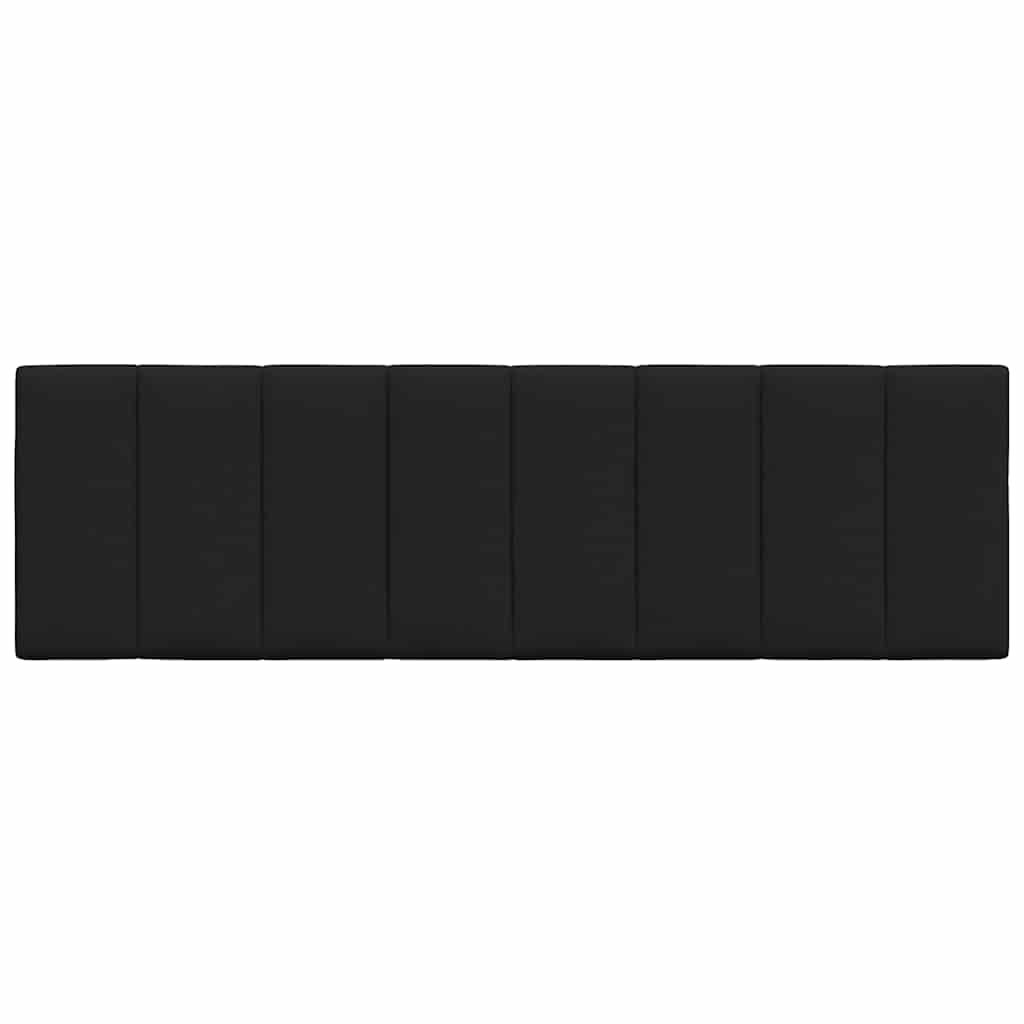 Hoofdbordkussen "Hanko" 160 cm stof zwart is nu te koop bij PeponiXL, paradijselijk wonen!