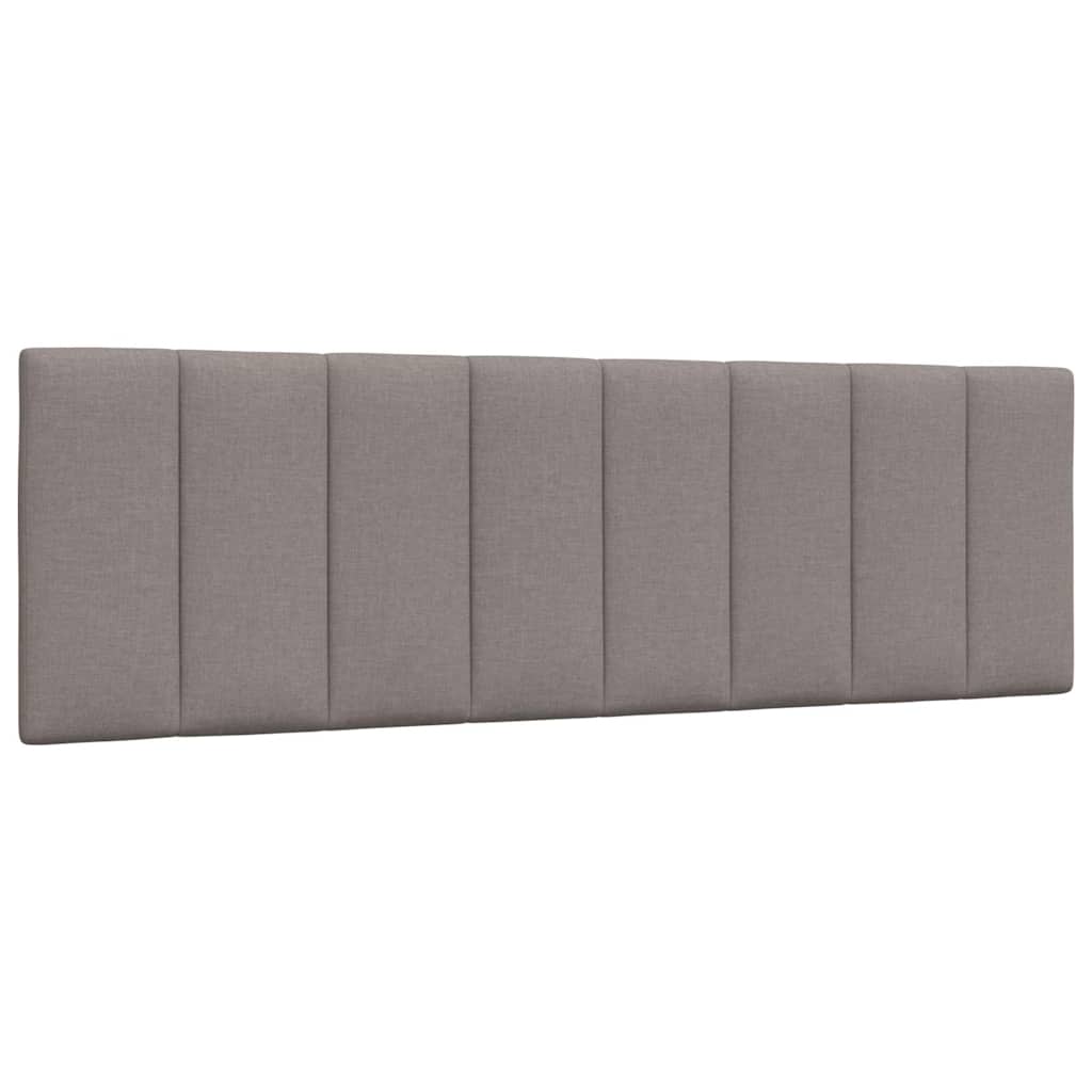 Hoofdbordkussen "Hanko" 160 cm stof taupe is nu te koop bij PeponiXL, paradijselijk wonen!