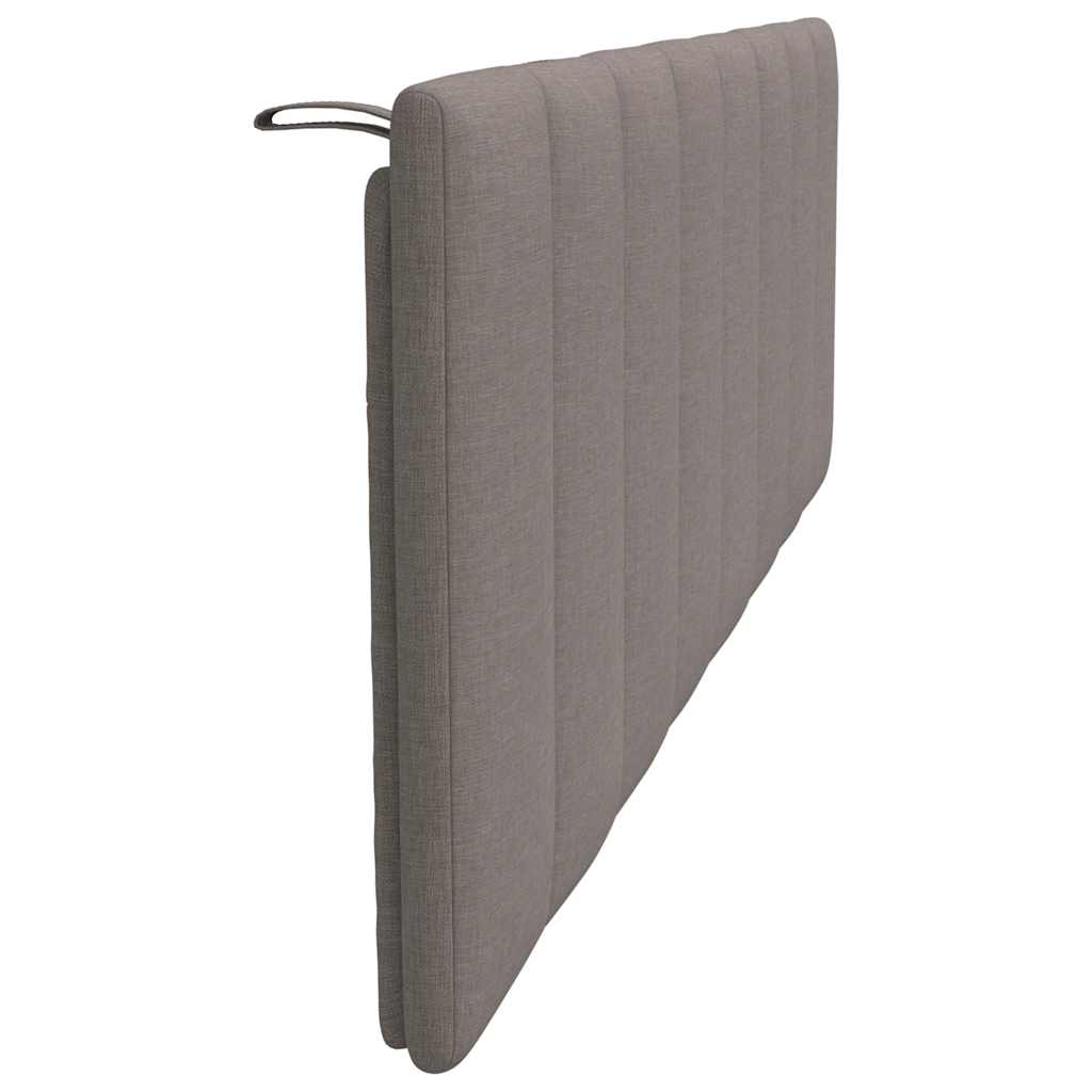 Hoofdbordkussen "Hanko" 160 cm stof taupe is nu te koop bij PeponiXL, paradijselijk wonen!