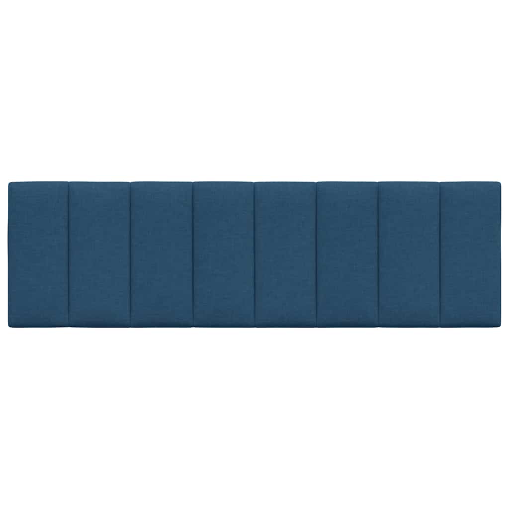 Hoofdbordkussen "Hanko" 160 cm stof blauw is nu te koop bij PeponiXL, paradijselijk wonen!