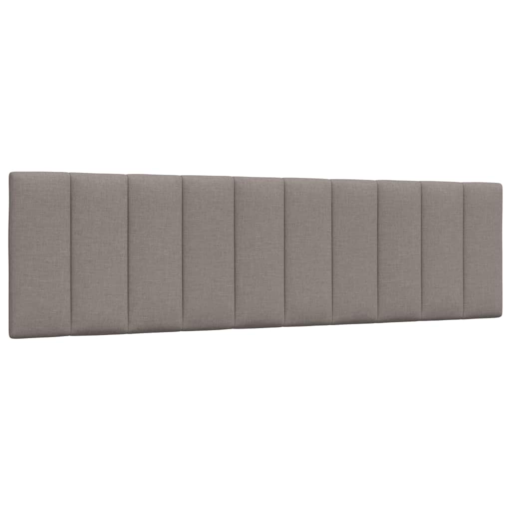 Hoofdbordkussen "Hanko" 180 cm stof taupe is nu te koop bij PeponiXL, paradijselijk wonen!