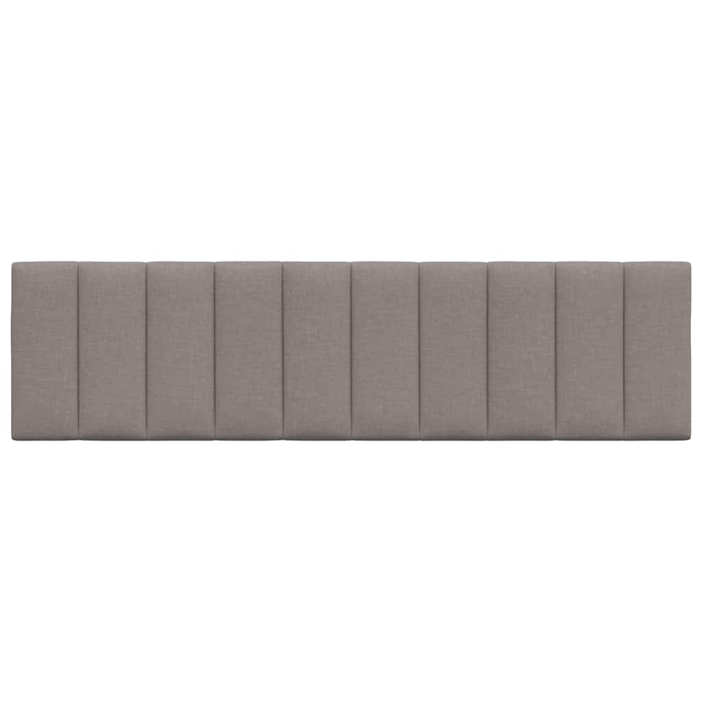 Hoofdbordkussen "Hanko" 180 cm stof taupe is nu te koop bij PeponiXL, paradijselijk wonen!