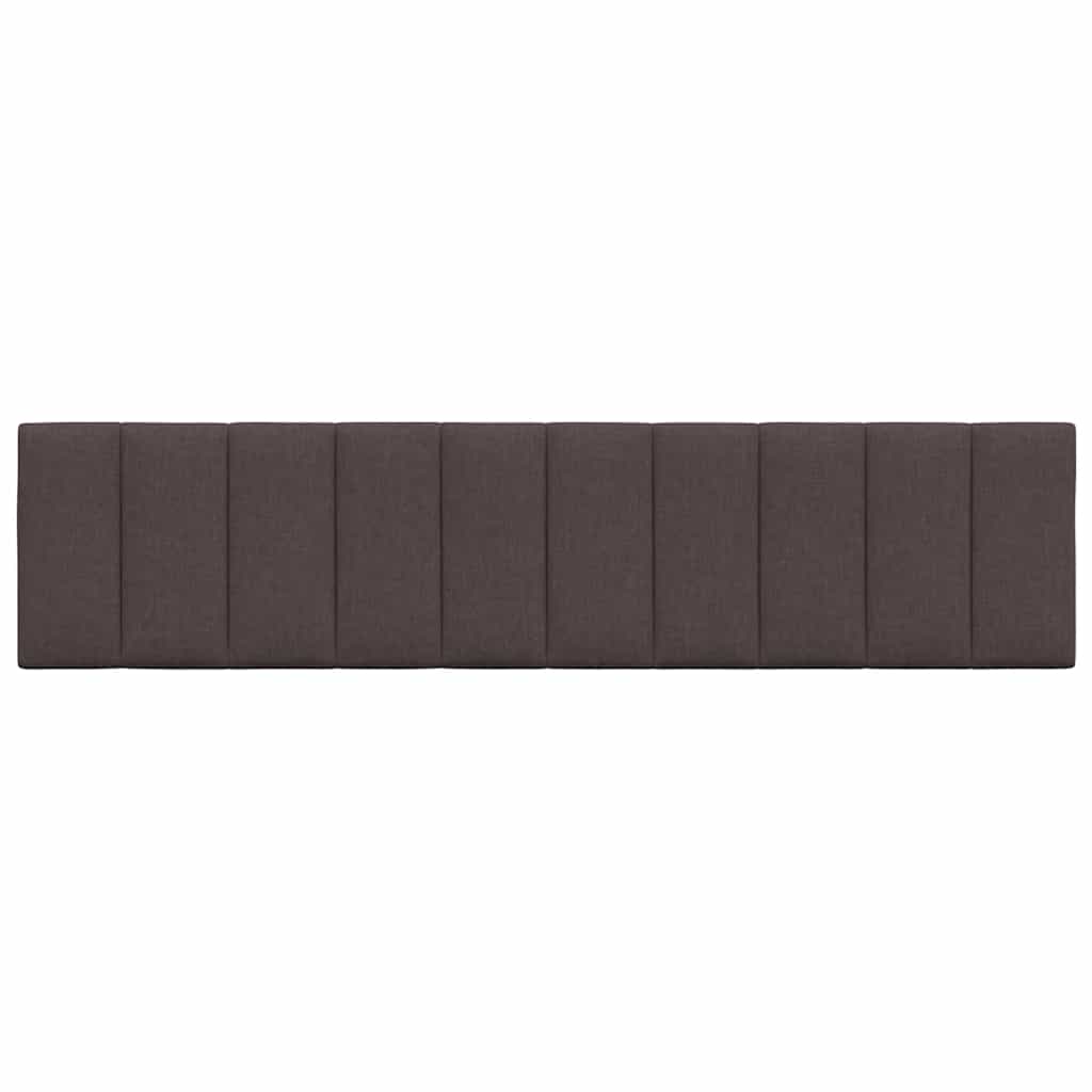 Hoofdbordkussen "Hanko" 200 cm stof donkerbruin is nu te koop bij PeponiXL, paradijselijk wonen!