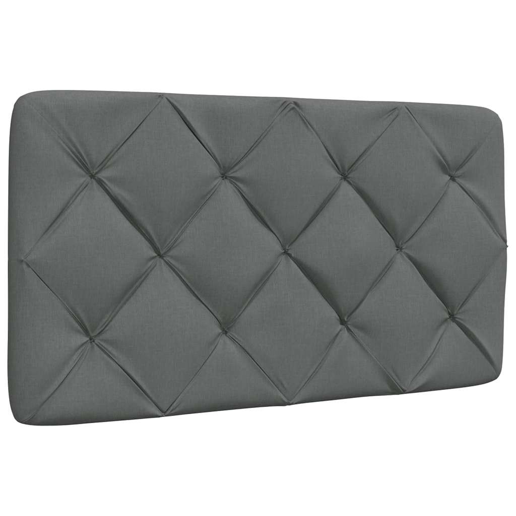 Hoofdbordkussen 80 cm stof donkergrijs is nu te koop bij PeponiXL, paradijselijk wonen!