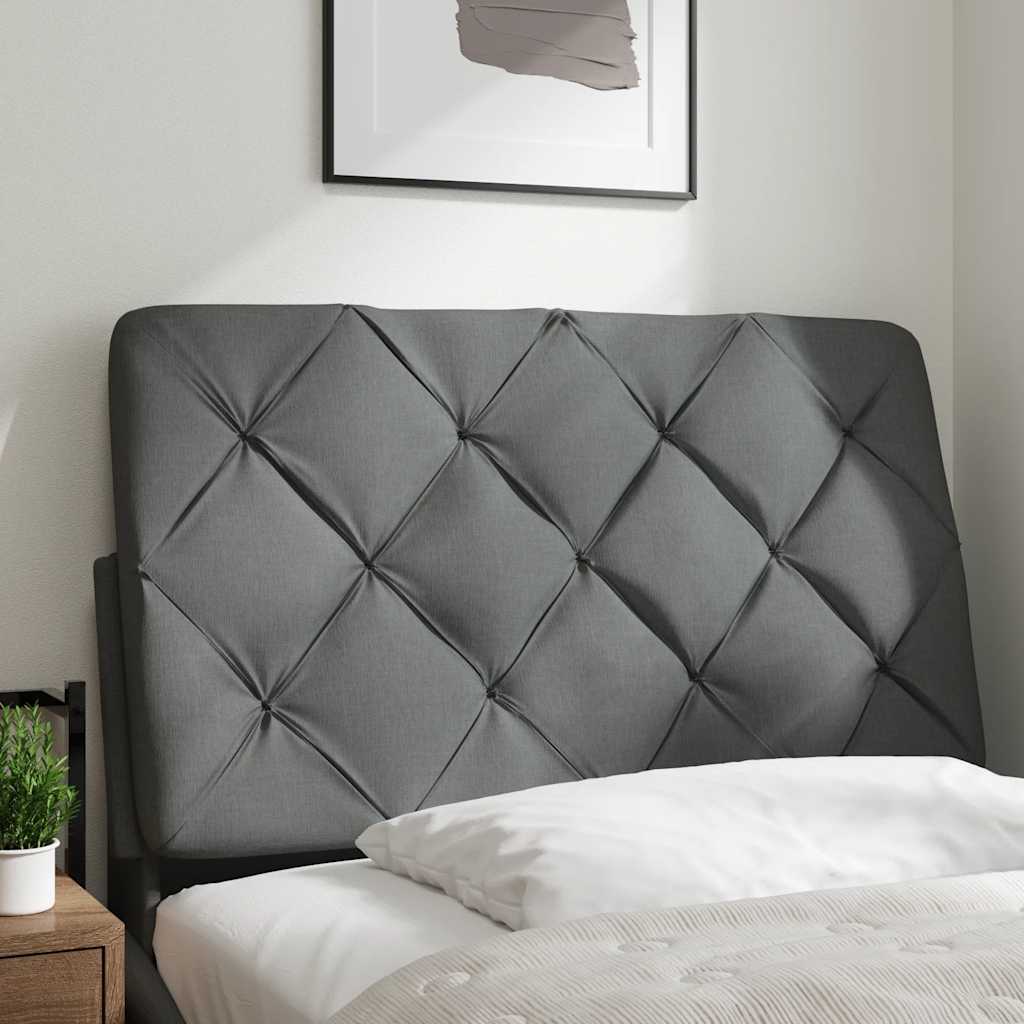 Hoofdbordkussen 80 cm stof donkergrijs is nu te koop bij PeponiXL, paradijselijk wonen!