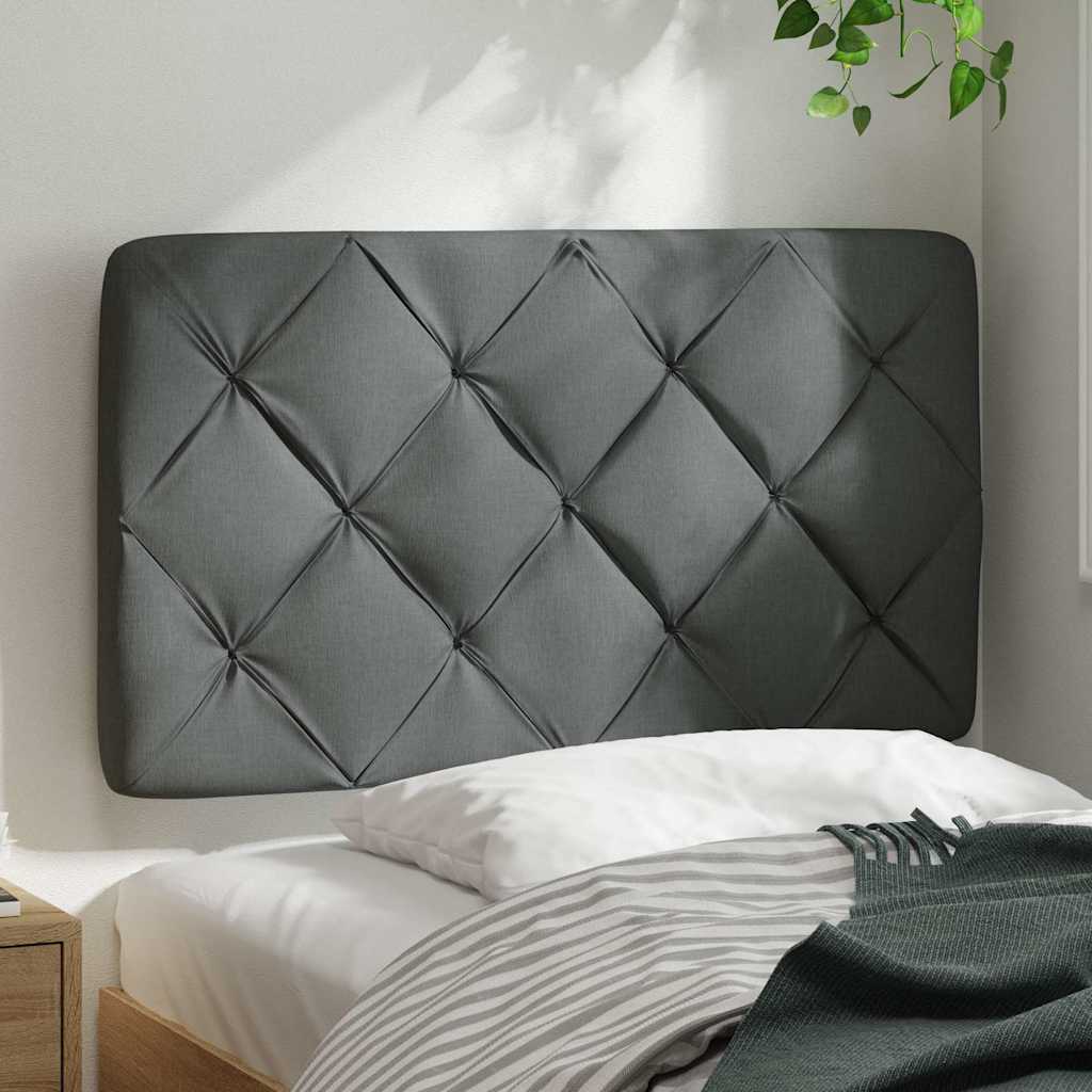 Hoofdbordkussen 80 cm stof donkergrijs is nu te koop bij PeponiXL, paradijselijk wonen!