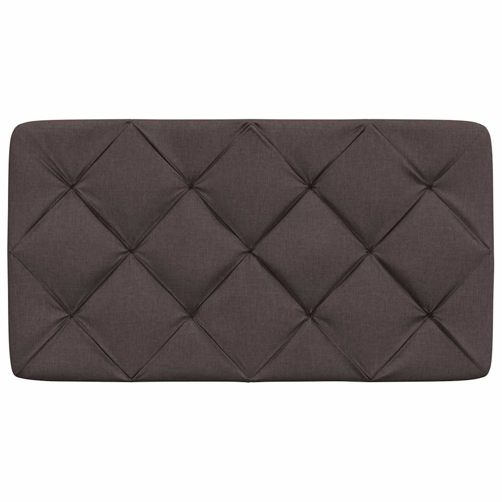 Hoofdbordkussen 80 cm stof donkerbruin is nu te koop bij PeponiXL, paradijselijk wonen!
