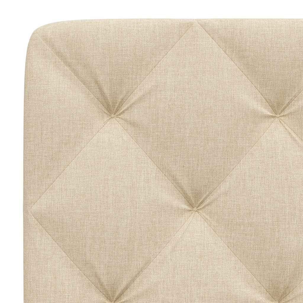 Hoofdbordkussen 80 cm stof crèmekleurig is nu te koop bij PeponiXL, paradijselijk wonen!